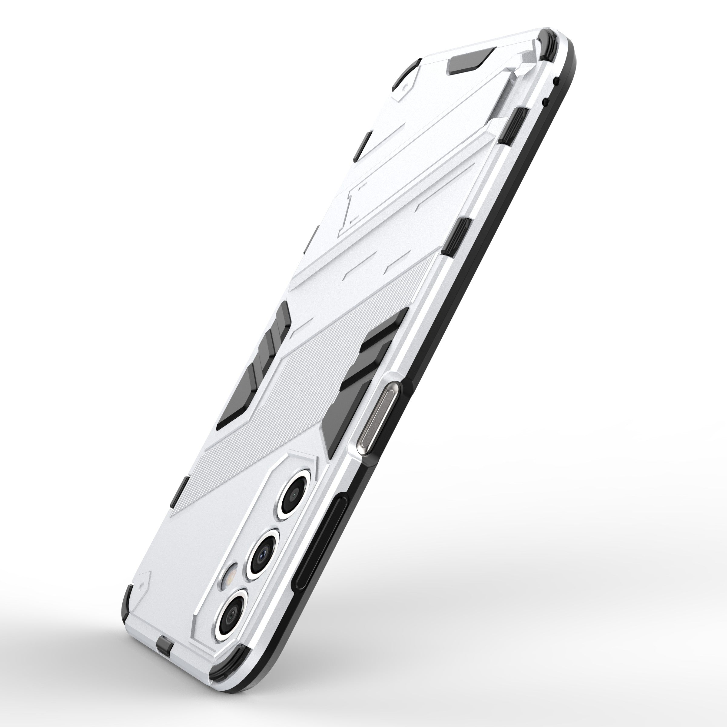 Anti-Scratch Phone Case for Samsung Galaxy A24 4G Kickstand TPU PC Protective Cell Phone Cover