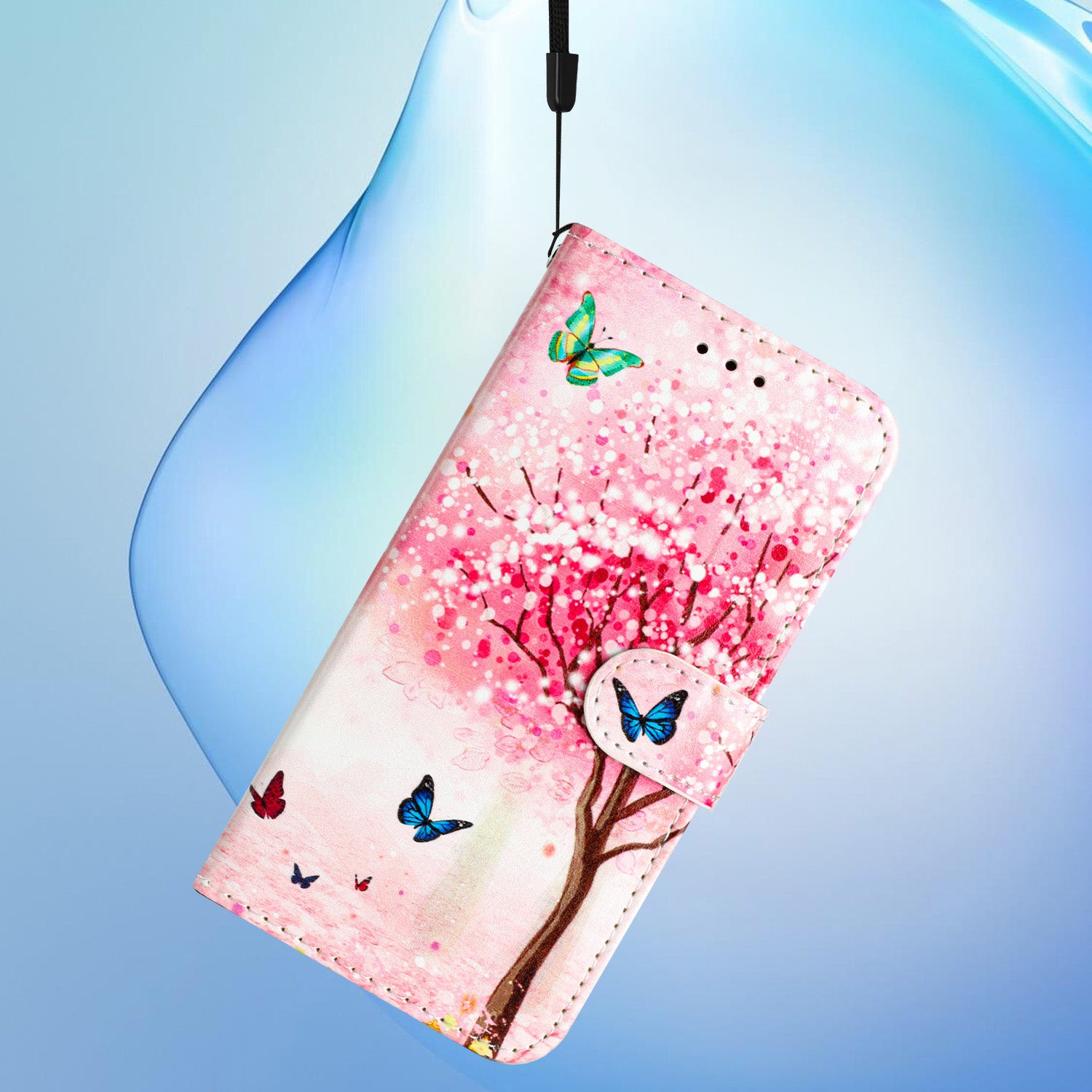 For Samsung Galaxy A22 5G (EU Version) Leather Wallet Full Protection Phone Case Pattern Printing Stand Cover