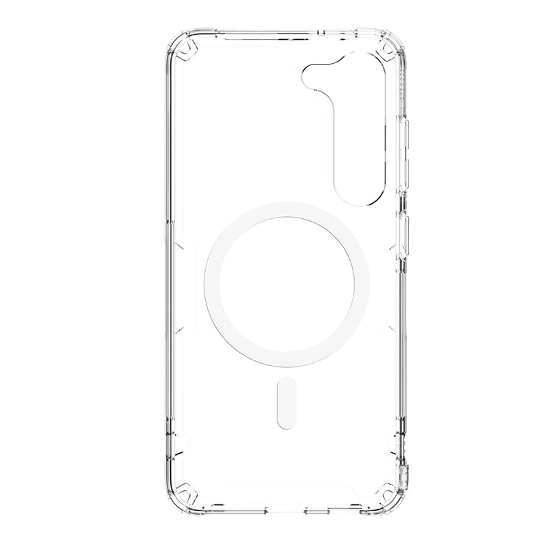 NILLKIN Nature Pro Series for Samsung Galaxy S23+ Magnetic Phone Case PC+TPU Shockproof Clear Phone Cover