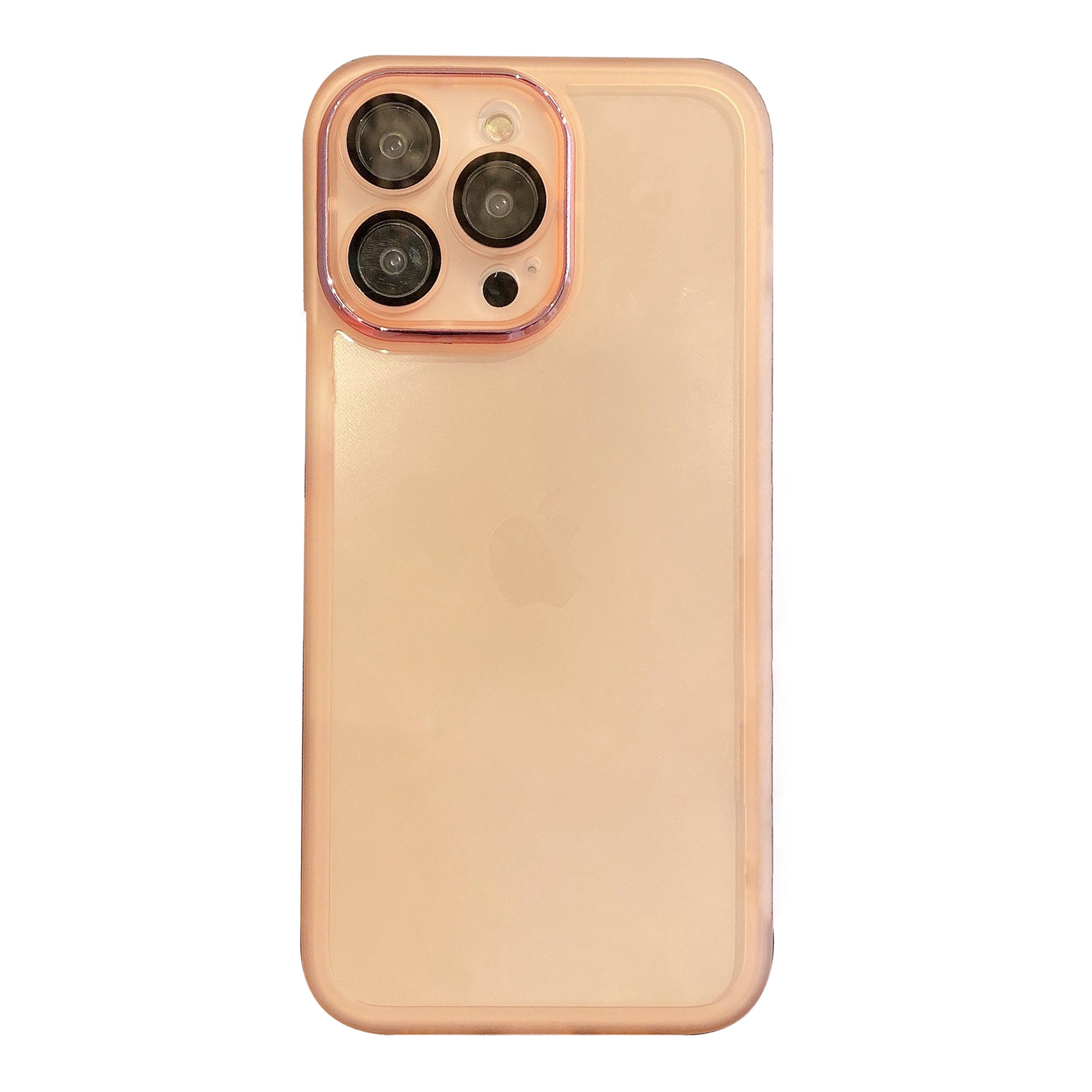 For iPhone 14 Pro Clear Phone Case Anti-Scratch TPU Cover with Built-in Camera Lens Protector