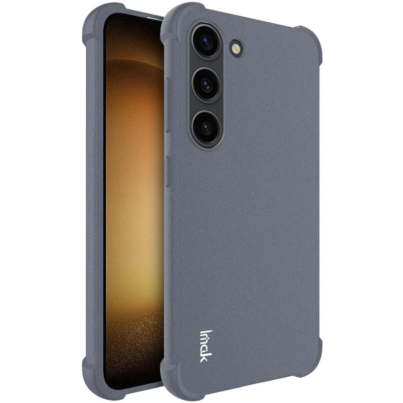 IMAK Mobile Phone Shell for Samsung Galaxy S23 Anti-Drop Four Corners Airbag TPU Matte Phone Case Cover