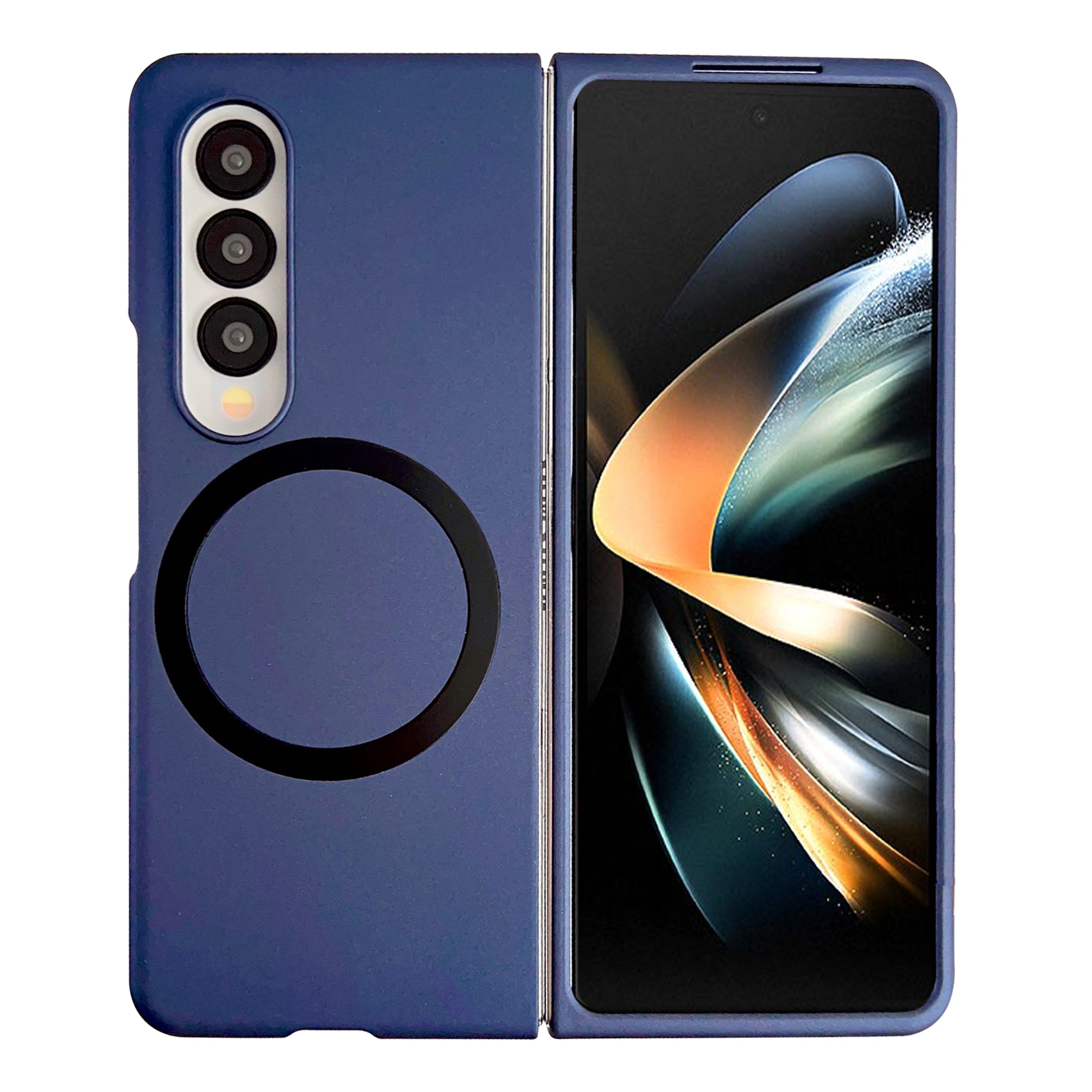 Pro Samsung Galaxy Z Fold3 5G dotykový kryt na telefon Hard PC Case kompatibilní s MagSafe