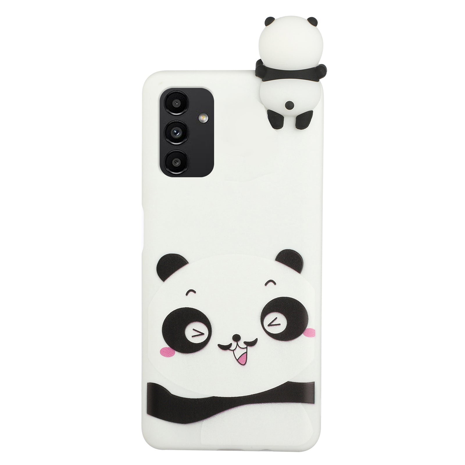 For Samsung Galaxy A14 5G Cartoon Pattern Phone Case 3D Animal Figure TPU Silicone Smartphone Cover