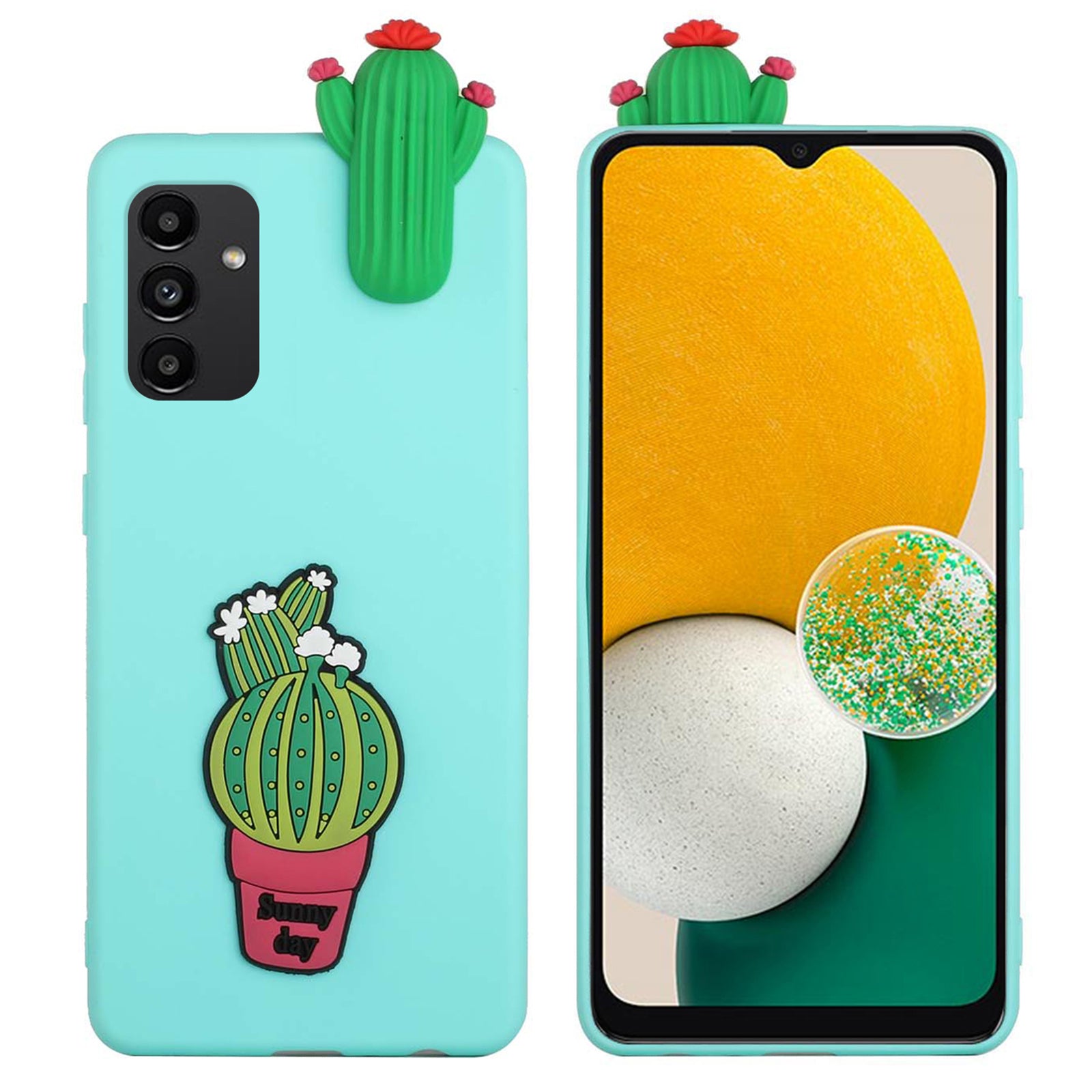 For Samsung Galaxy A14 5G Cartoon 3D Effect Phone Case Soft TPU Silicone Anti-Scratch Back Cover