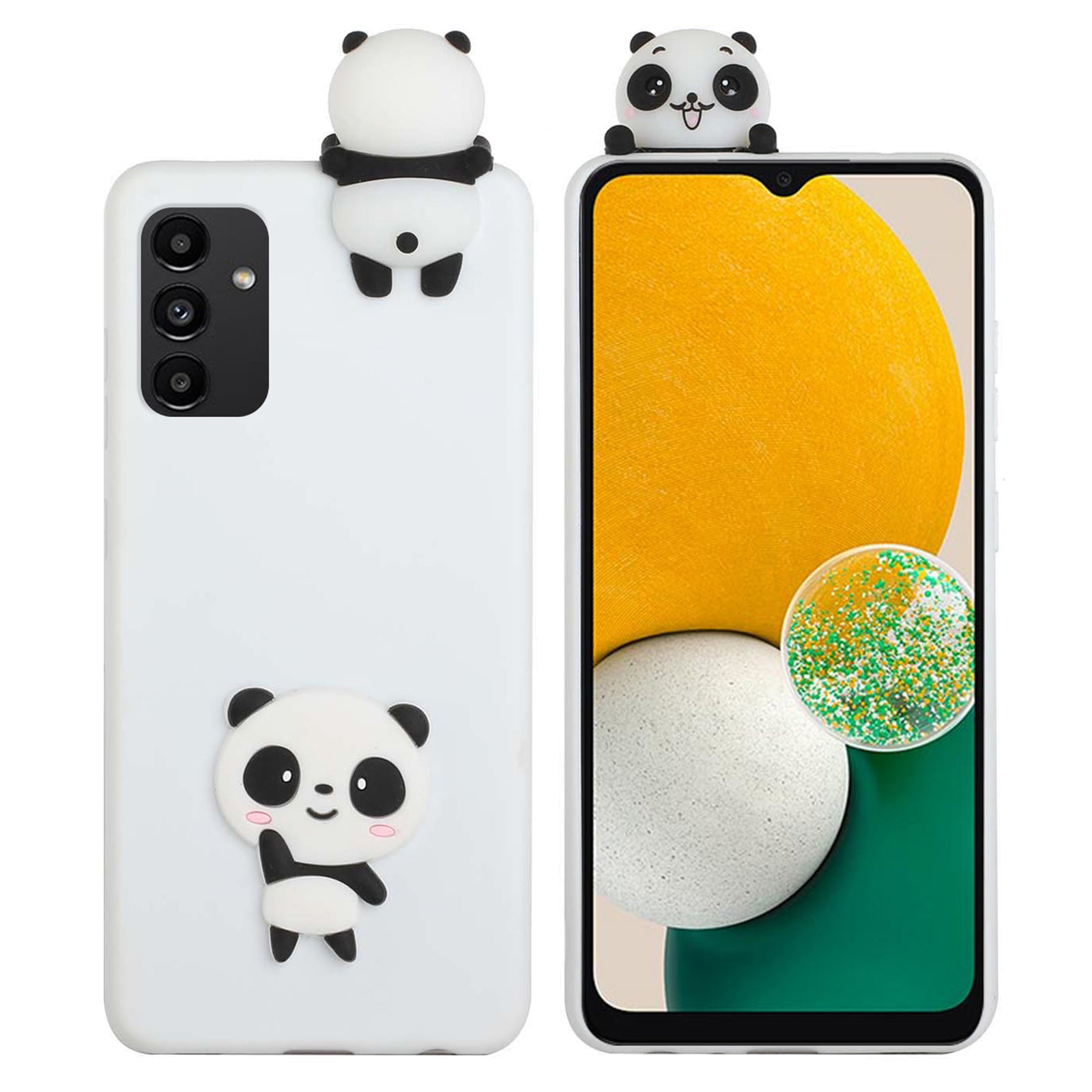 For Samsung Galaxy A14 5G Cartoon 3D Effect Phone Case Soft TPU Silicone Anti-Scratch Back Cover