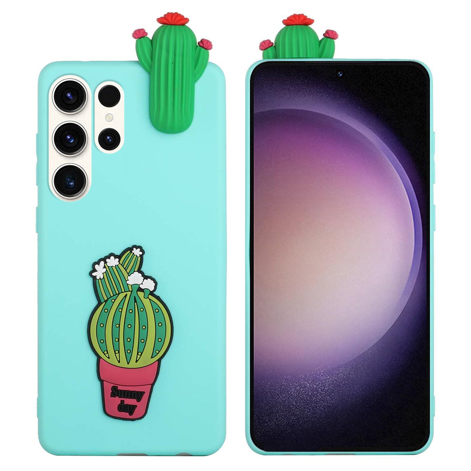 For Samsung Galaxy S23 Ultra Protective Case SZ 3D Figure Slim Case Pattern Printed Phone Cover