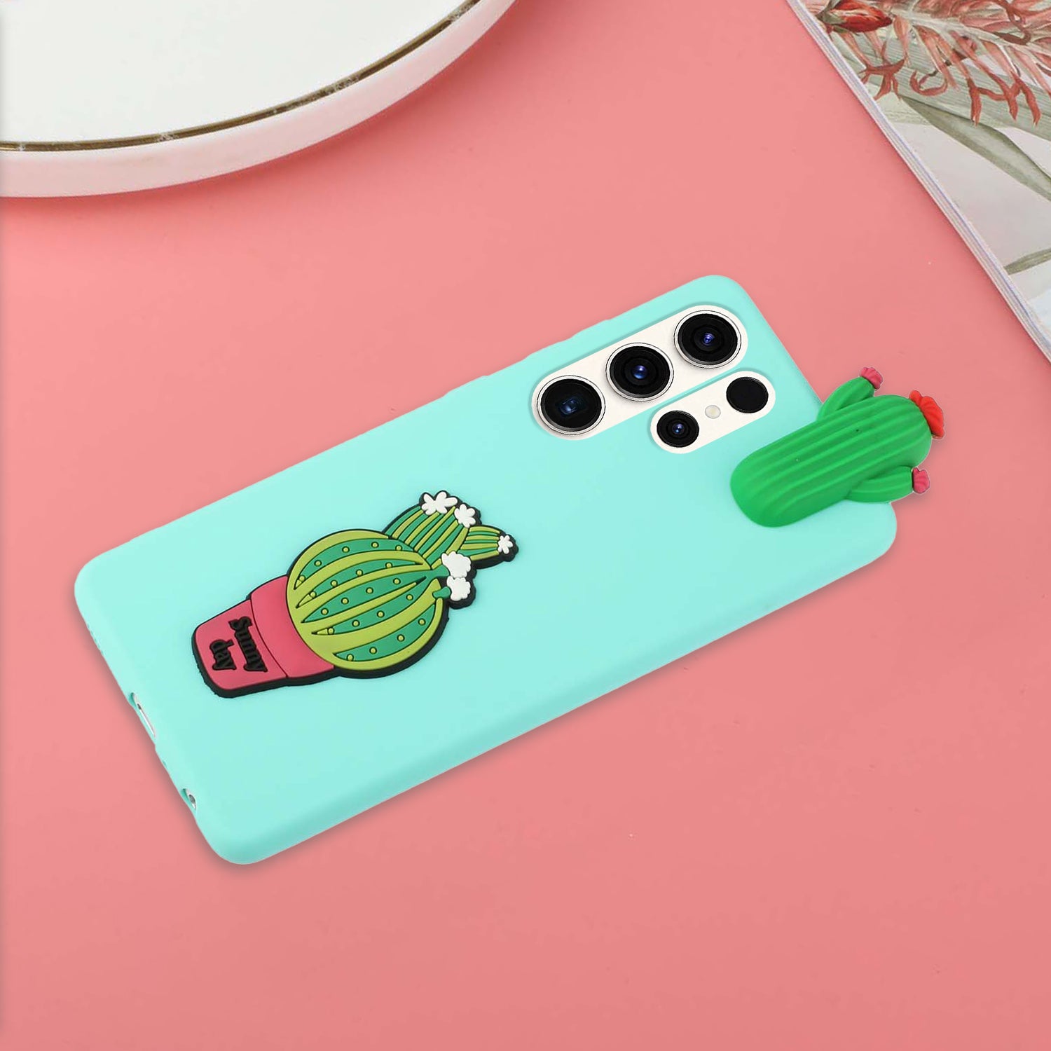 For Samsung Galaxy S23 Ultra Protective Case SZ 3D Figure Slim Case Pattern Printed Phone Cover