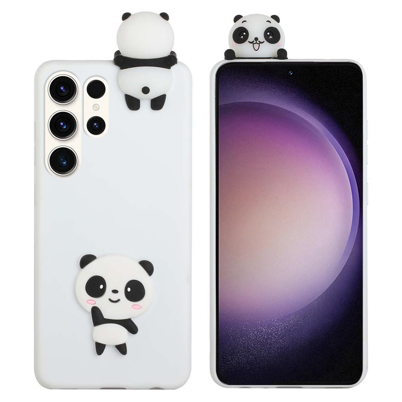 For Samsung Galaxy S23 Ultra Protective Case SZ 3D Figure Slim Case Pattern Printed Phone Cover