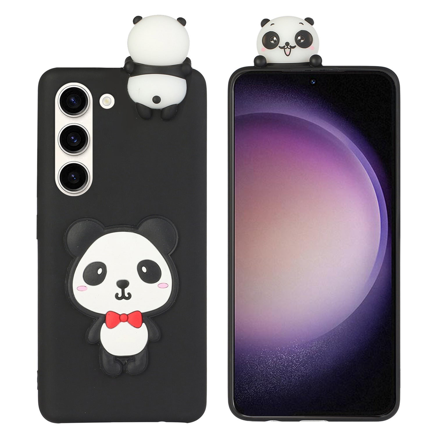 YX Series 3D Cute Cartoon Phone Case for Samsung Galaxy S23 TPU Silicone Shockproof Protection Cover
