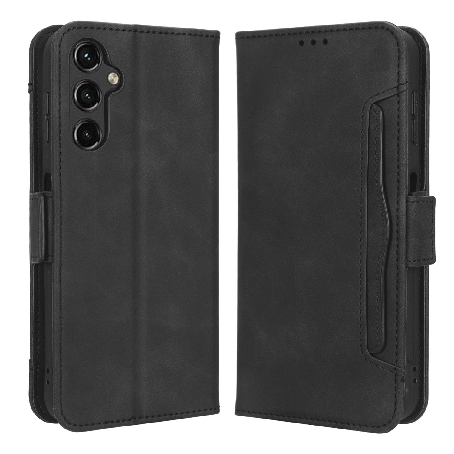 For Samsung Galaxy A24 4G / A24 5G Multiple Card Slots Phone Leather Case Wallet Stand Mobile Phone Cover