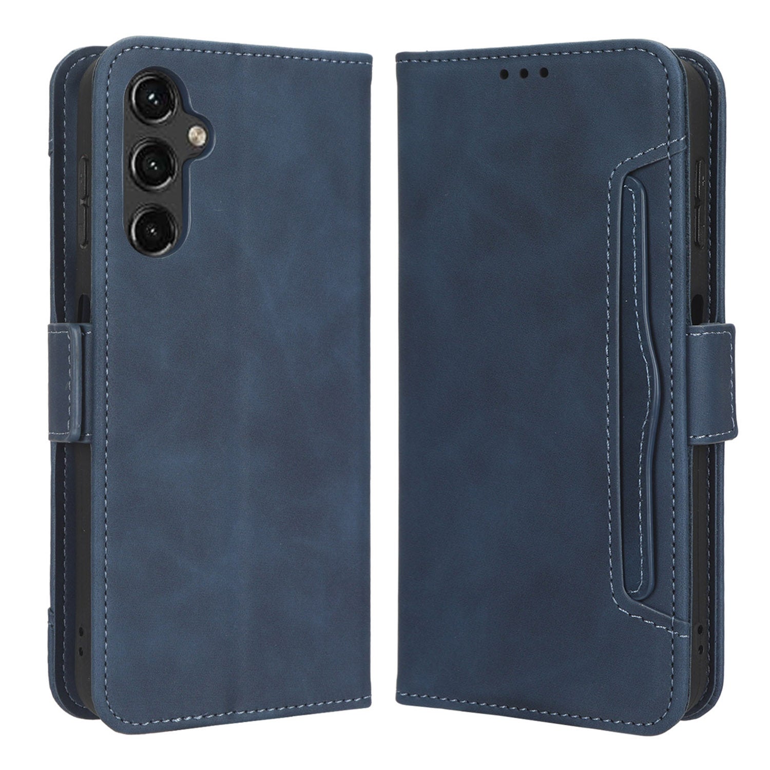 For Samsung Galaxy A24 4G / A24 5G Multiple Card Slots Phone Leather Case Wallet Stand Mobile Phone Cover