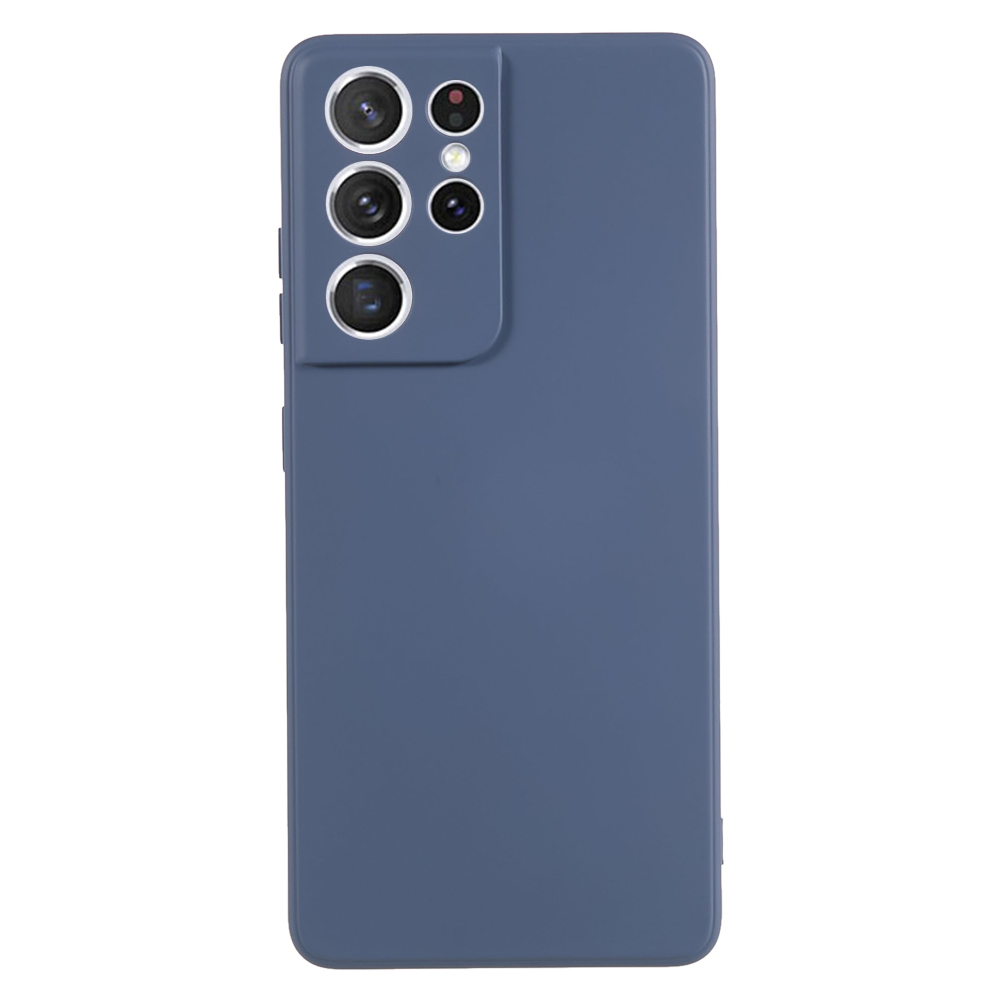 For Samsung Galaxy S21 Ultra 5G TPU Phone Case Fiber Lining Rubberized Cell Phone Cover