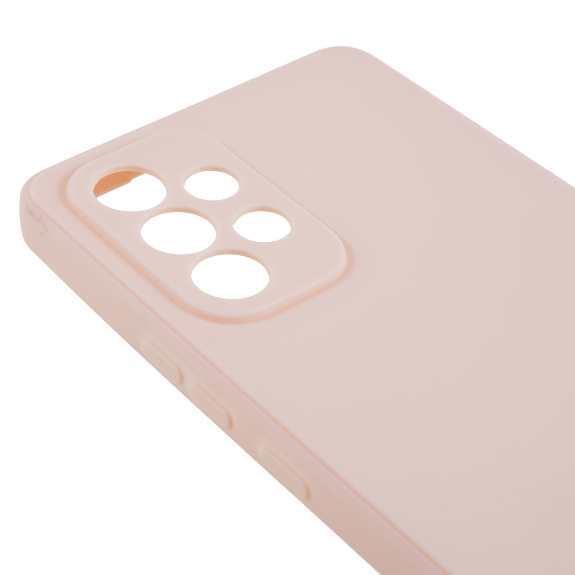 For Samsung Galaxy A53 5G Lens Precise Cutout Back Cover Straight Edge Flexible TPU Phone Case