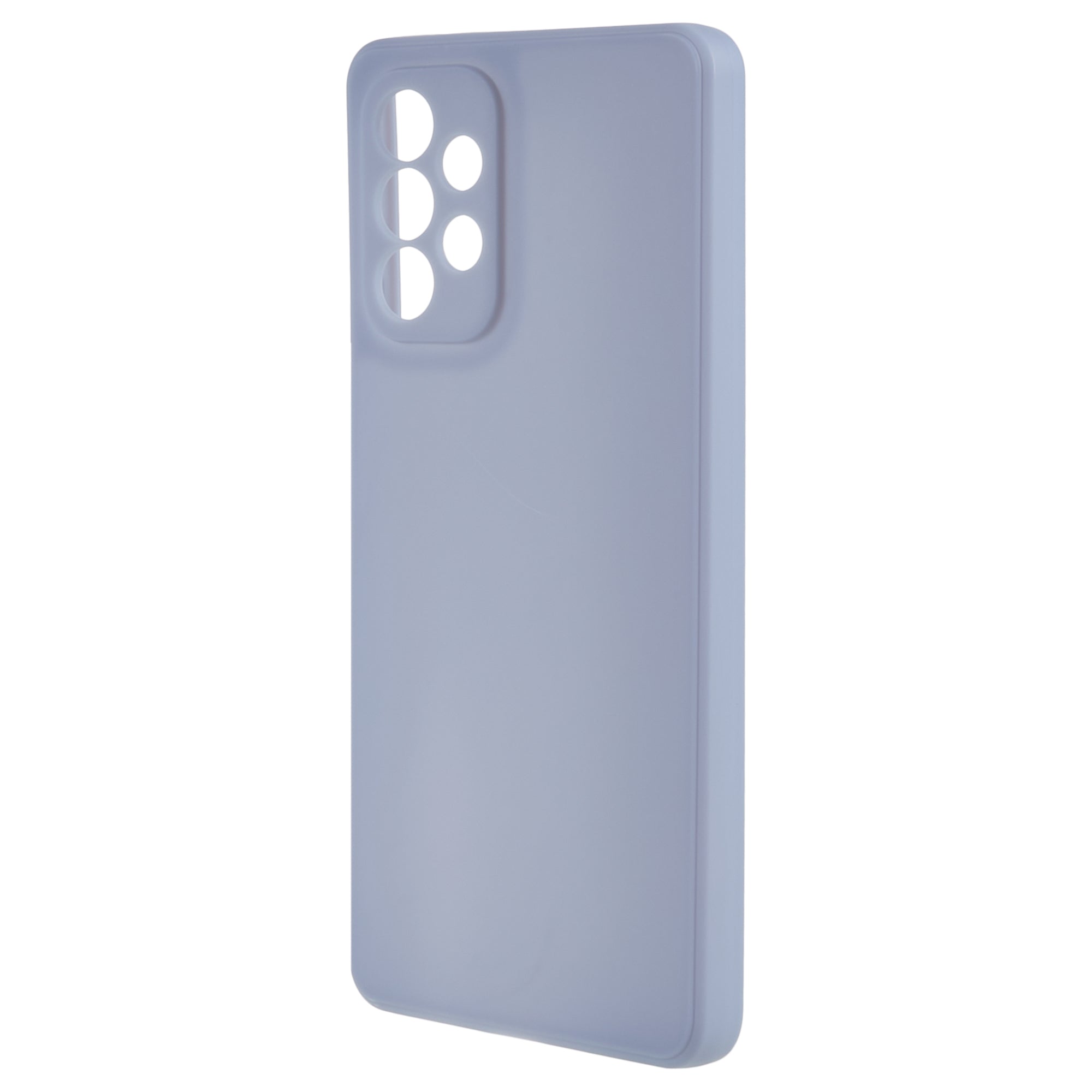 For Samsung Galaxy A53 5G Lens Precise Cutout Back Cover Straight Edge Flexible TPU Phone Case