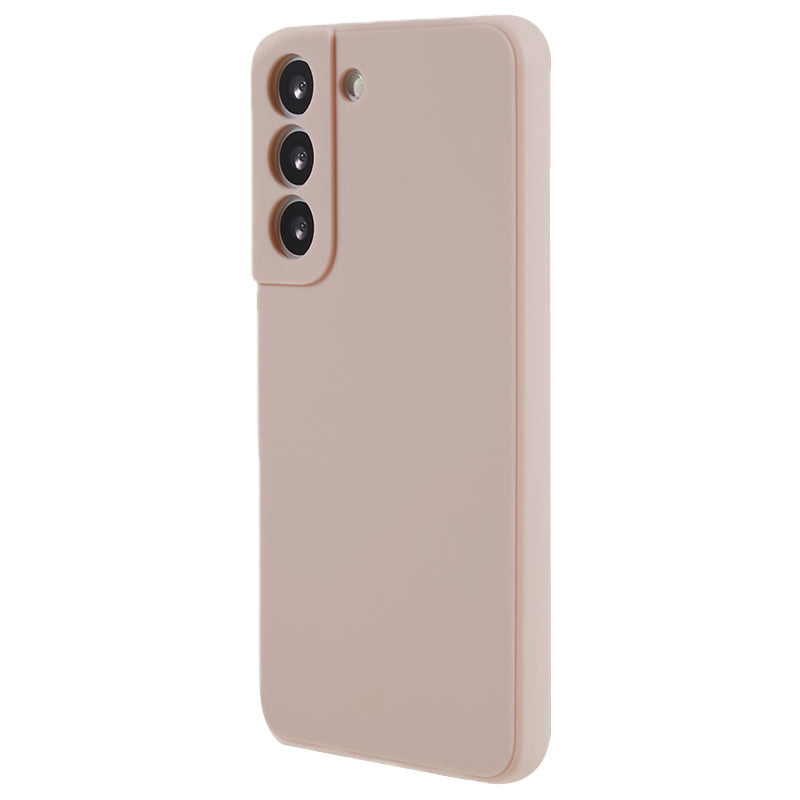 For Samsung Galaxy S22 5G Straight Edge Design TPU Phone Case Precise Cutout Camera Protection Cover