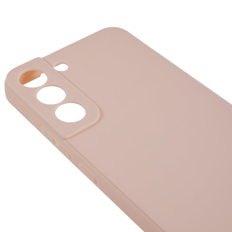 For Samsung Galaxy S22 5G Straight Edge Design TPU Phone Case Precise Cutout Camera Protection Cover