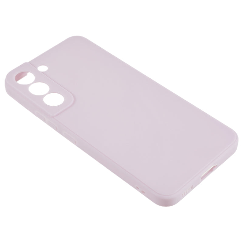 For Samsung Galaxy S22 5G Straight Edge Design TPU Phone Case Precise Cutout Camera Protection Cover