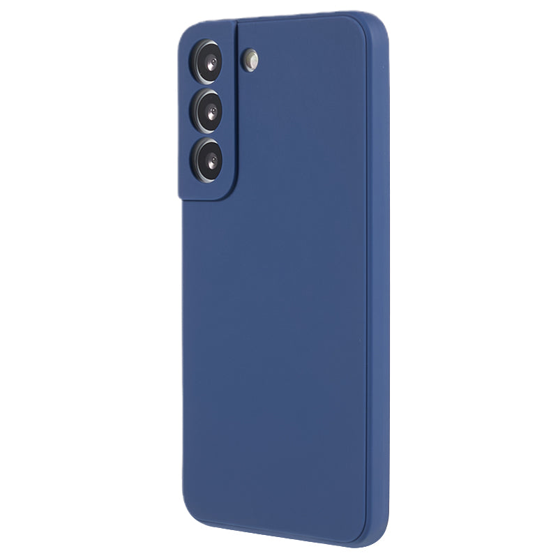 For Samsung Galaxy S22 5G Straight Edge Design TPU Phone Case Precise Cutout Camera Protection Cover