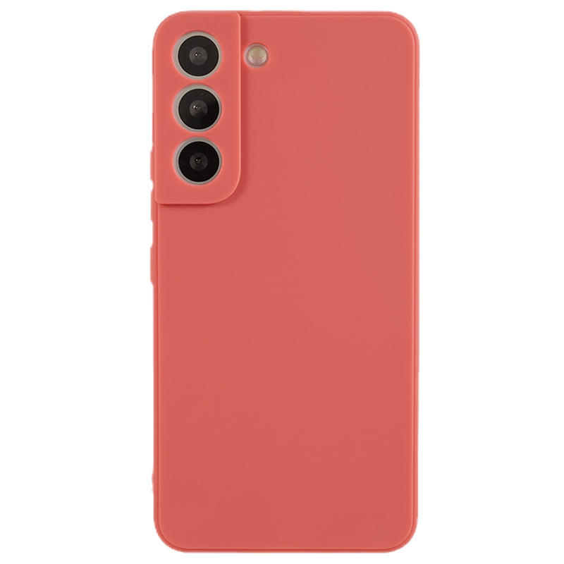 For Samsung Galaxy S22 5G Straight Edge Design TPU Phone Case Precise Cutout Camera Protection Cover