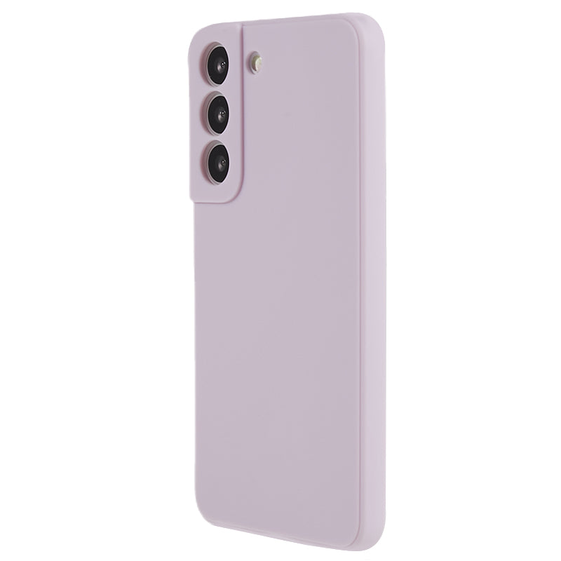 For Samsung Galaxy S22 5G Soft TPU Precise Cutout Phone Case Straight Edge Drop Protection Cover