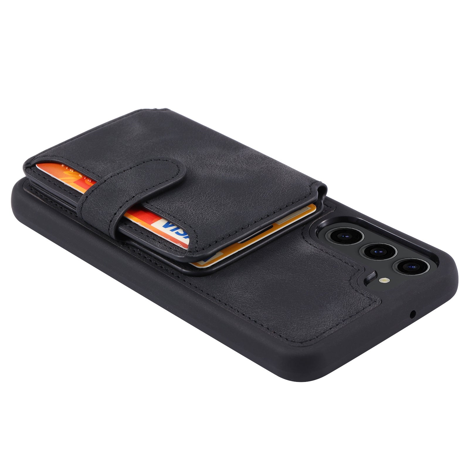 For Samsung Galaxy S23 Phone Case RFID Blocking Kickstand Wallet Phone Leather TPU Phone Cover