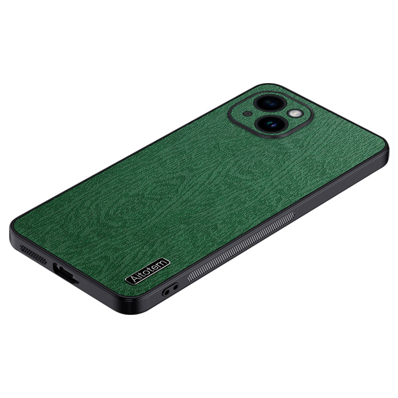 Ochranný kryt na fotoaparát pro iPhone 13 6,1palcový PU kožený PC TPU obal