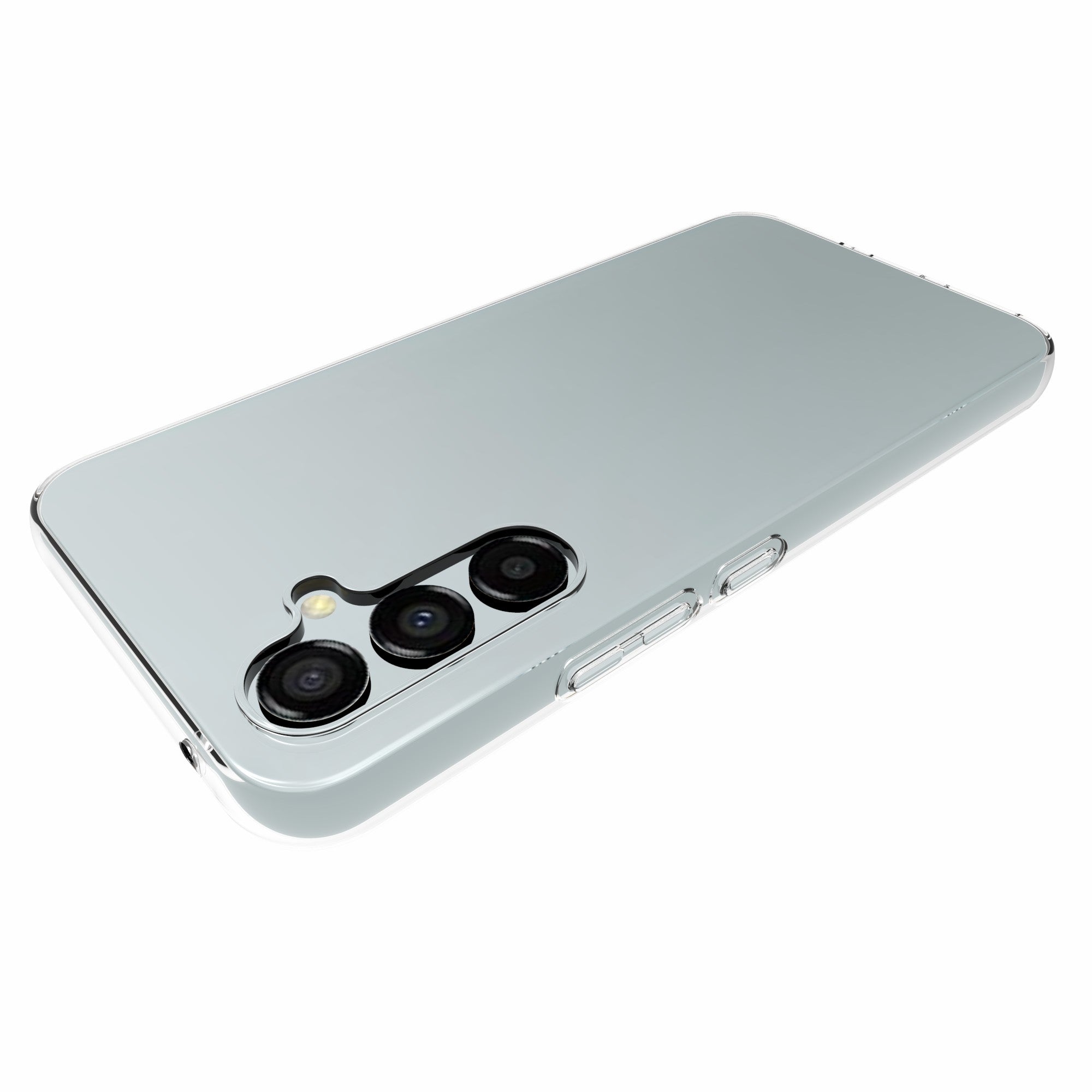 Clear Phone Case For Samsung Galaxy A54 5G , Inside Watermark-Free Texture Dustproof TPU Smartphone Cover