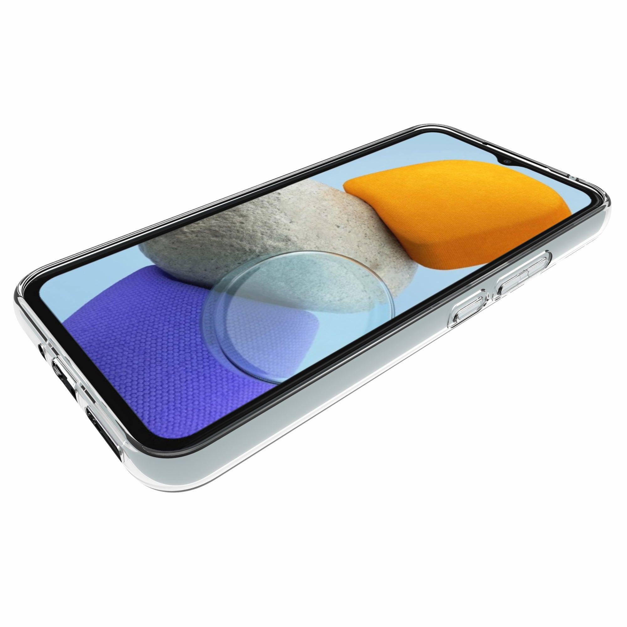 Clear Phone Case For Samsung Galaxy A54 5G , Inside Watermark-Free Texture Dustproof TPU Smartphone Cover