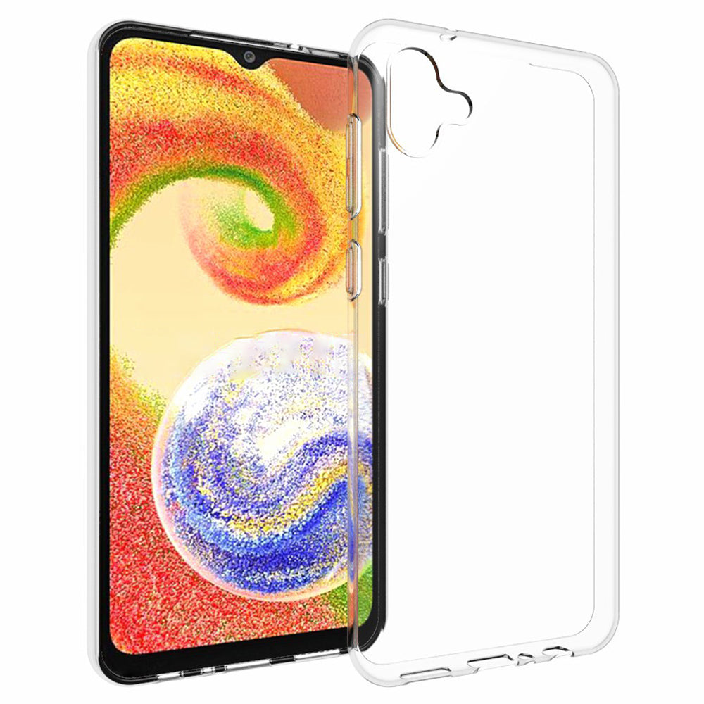 For Samsung Galaxy A04 4G (164.4 x 76.3 x 9.1 mm) TPU Phone Case Inner Watermark-Free Texture Phone Cover