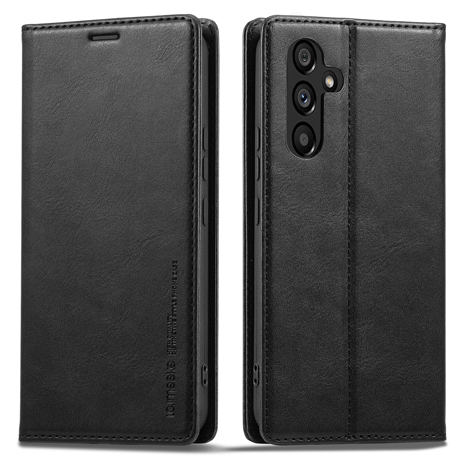 LC.IMEEKE For Samsung Galaxy A54 5G PU Leather RFID Blocking Phone Case Wallet Stand Cover