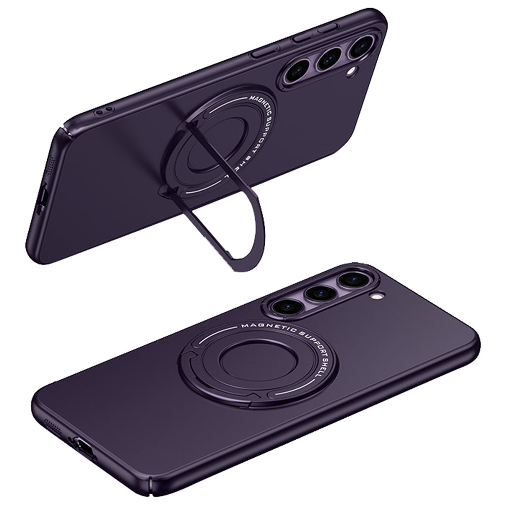 For Samsung Galaxy S23 Kickstand PC TPU Phone Case Car Mount Phone Cover