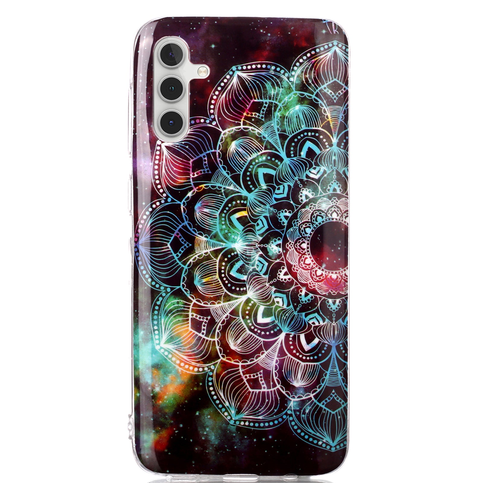 For Samsung Galaxy A54 5G Phone Case Luminous Patterned IMD TPU Back Case