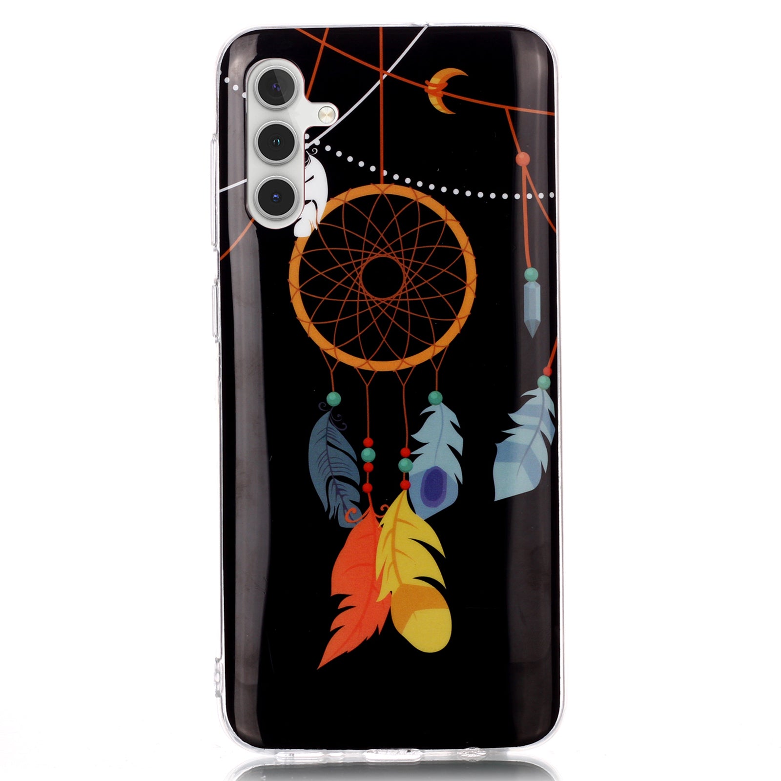 For Samsung Galaxy A54 5G Phone Case Luminous Patterned IMD TPU Back Case