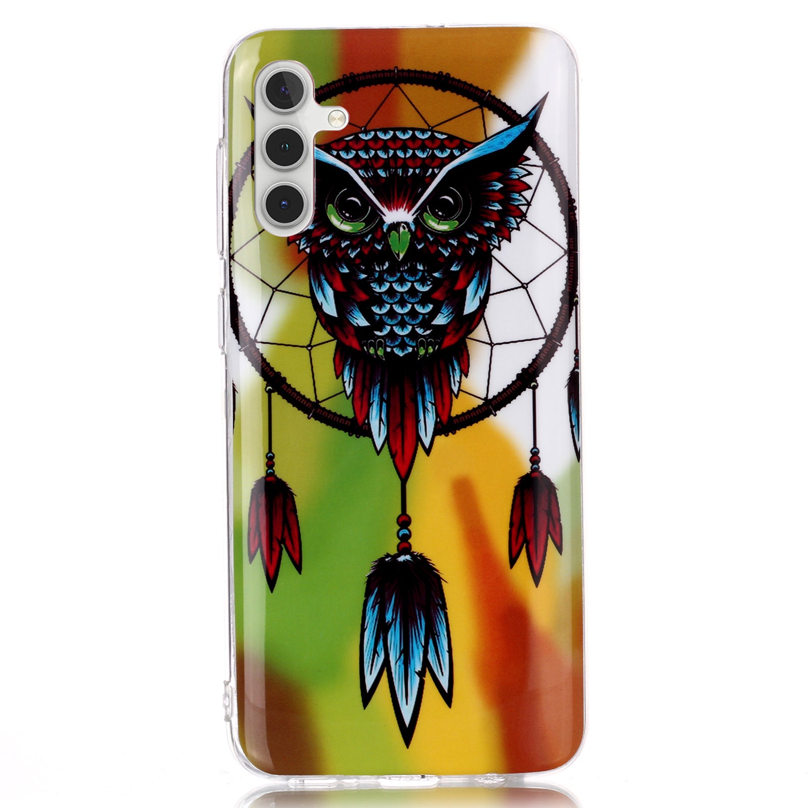 For Samsung Galaxy A54 5G Phone Case Luminous Patterned IMD TPU Back Case