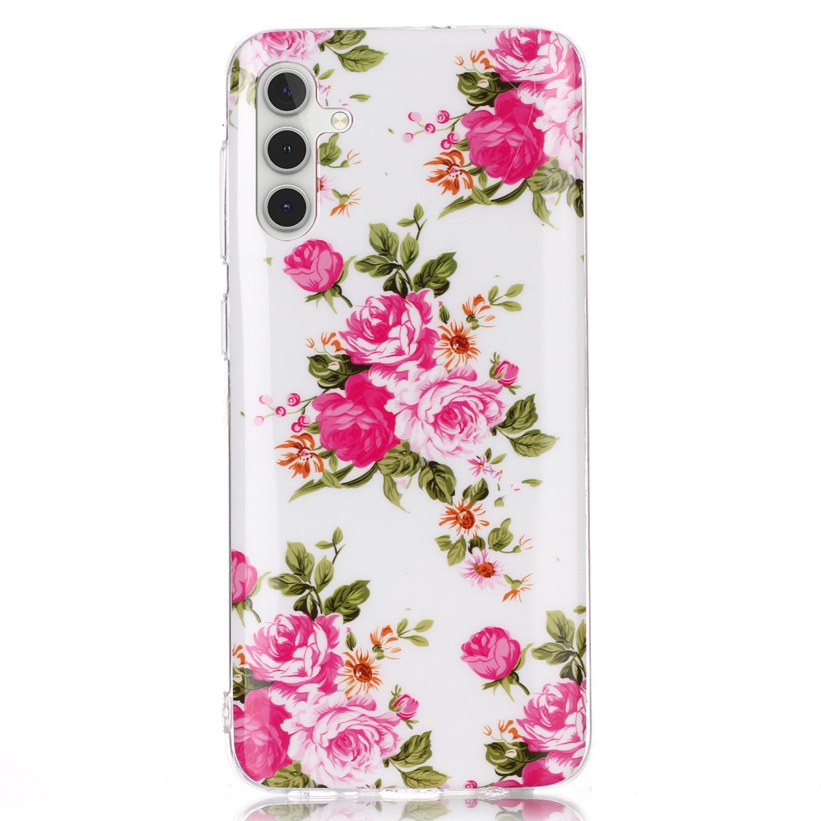For Samsung Galaxy A54 5G Phone Case Luminous Patterned IMD TPU Back Case