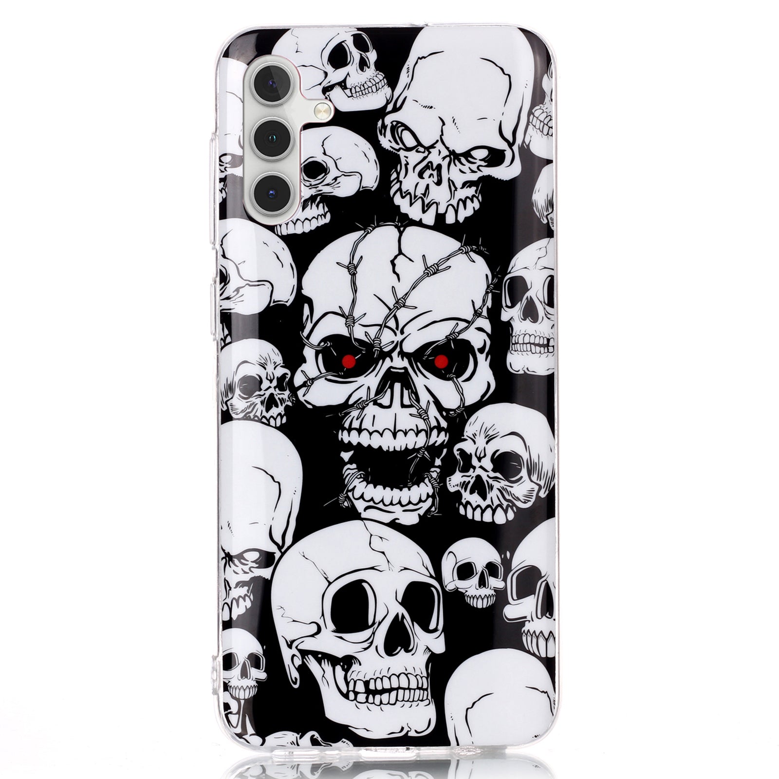 For Samsung Galaxy A54 5G Phone Case Luminous Patterned IMD TPU Back Case