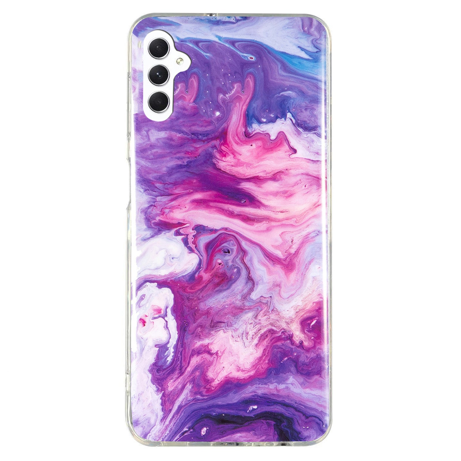 For Samsung Galaxy A54 5G Marble Pattern Phone TPU Case Anti-scratch IMD Phone Cover