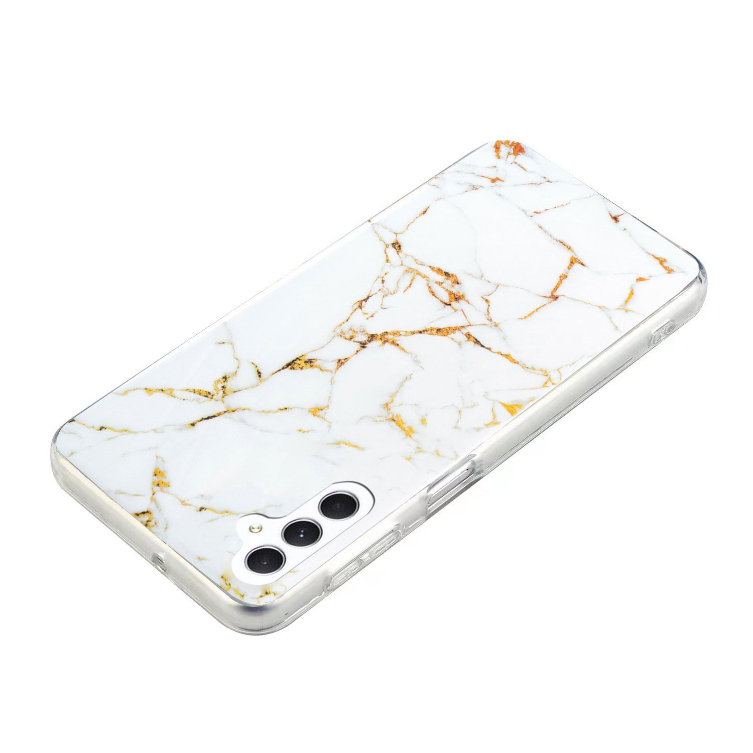 For Samsung Galaxy A54 5G Marble Pattern Phone TPU Case Anti-scratch IMD Phone Cover