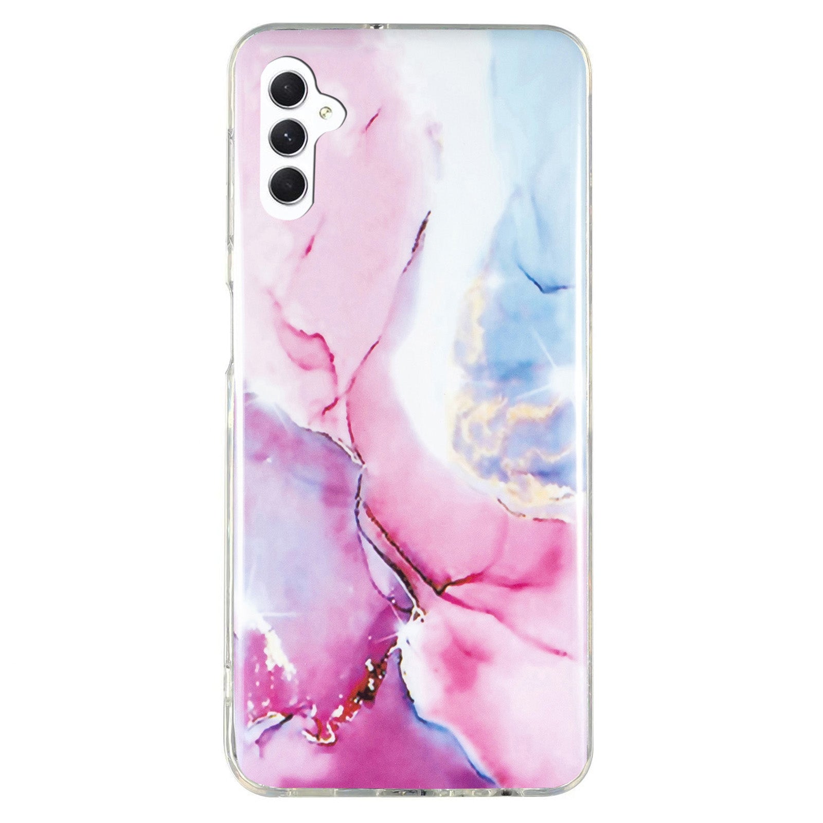 For Samsung Galaxy A54 5G Marble Pattern Phone TPU Case Anti-scratch IMD Phone Cover