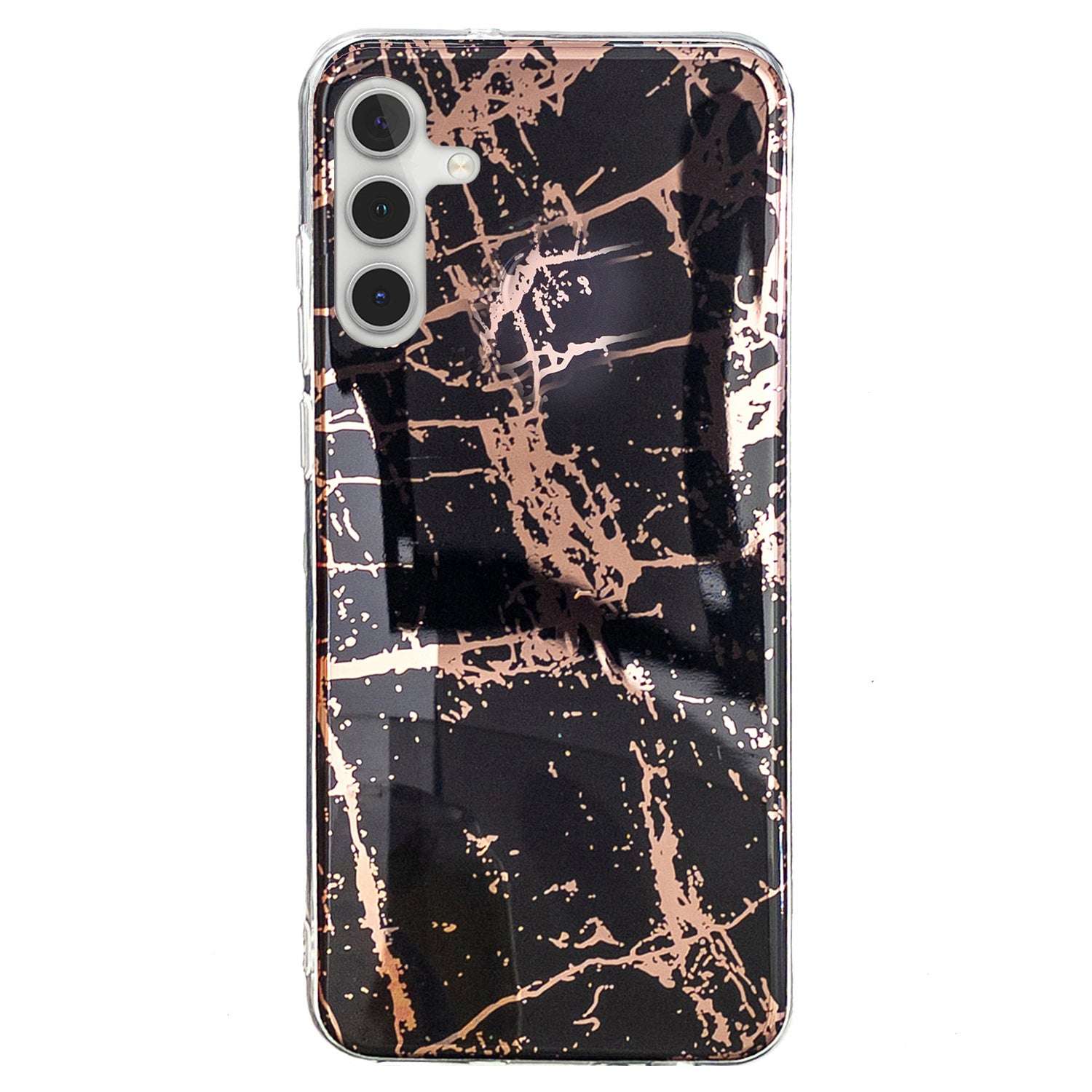 For Samsung Galaxy A54 5G IMD Pattern Phone Case Electroplating Soft TPU Mobile Phone Cover