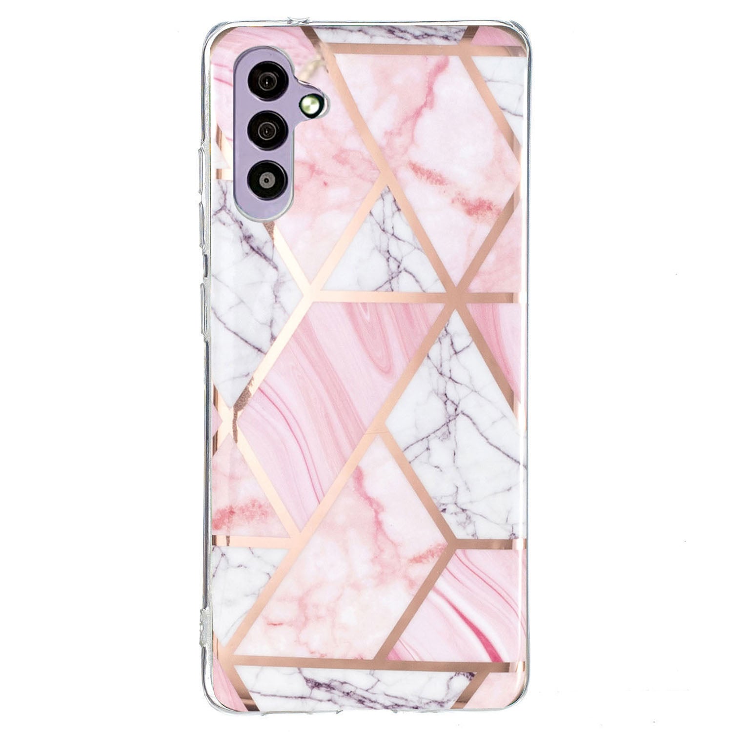 For Samsung Galaxy A34 5G Soft TPU Phone Case Electroplating Pattern IMD Cover