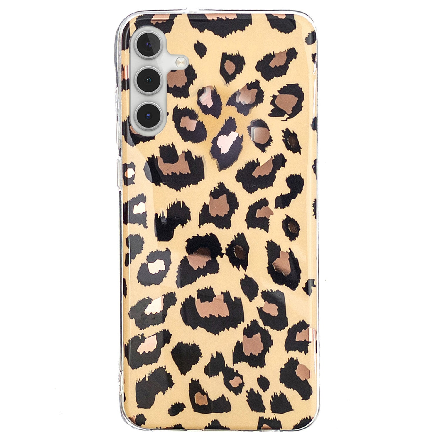 For Samsung Galaxy A24 4G Pattern IMD Case Soft TPU Electroplating Protective Phone Cover