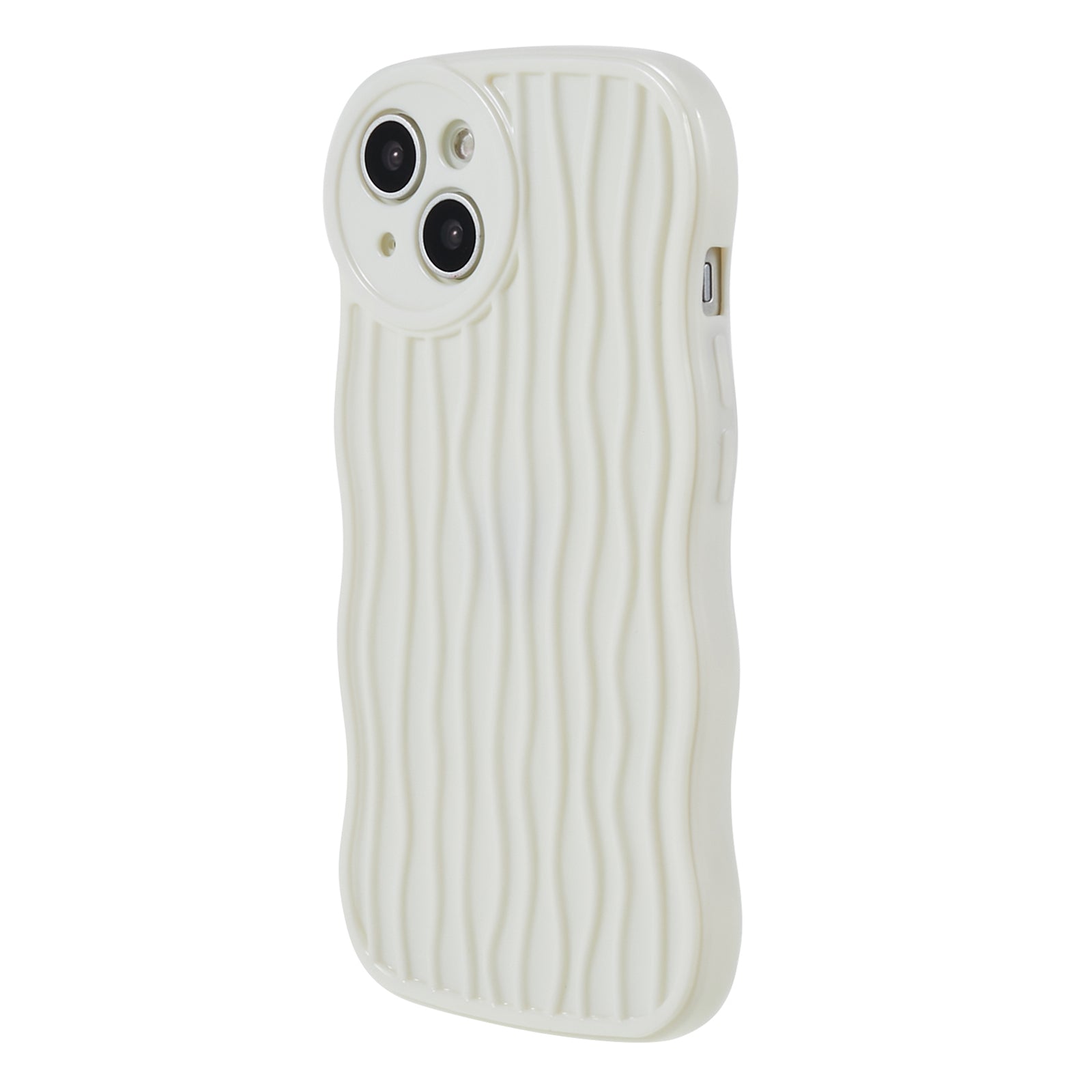 Shockproof Case for iPhone 13 6.1 inch Soft TPU Phone Shell Wavy Edge Anti-Fall Phone Cover