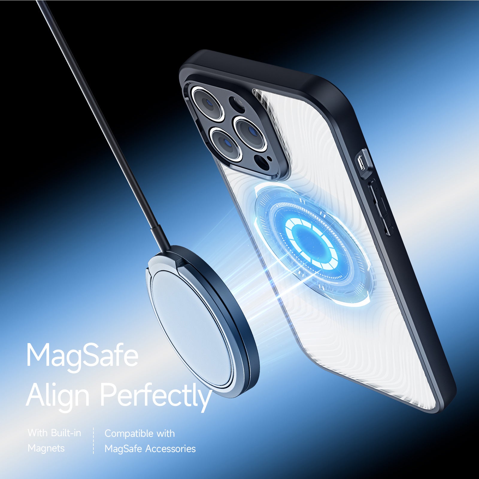 DUX DUCIS Aimo Series for iPhone 14 Pro Matte Phone Case Compatible with MagSafe TPU PC Phone Cover (REACH Certification)