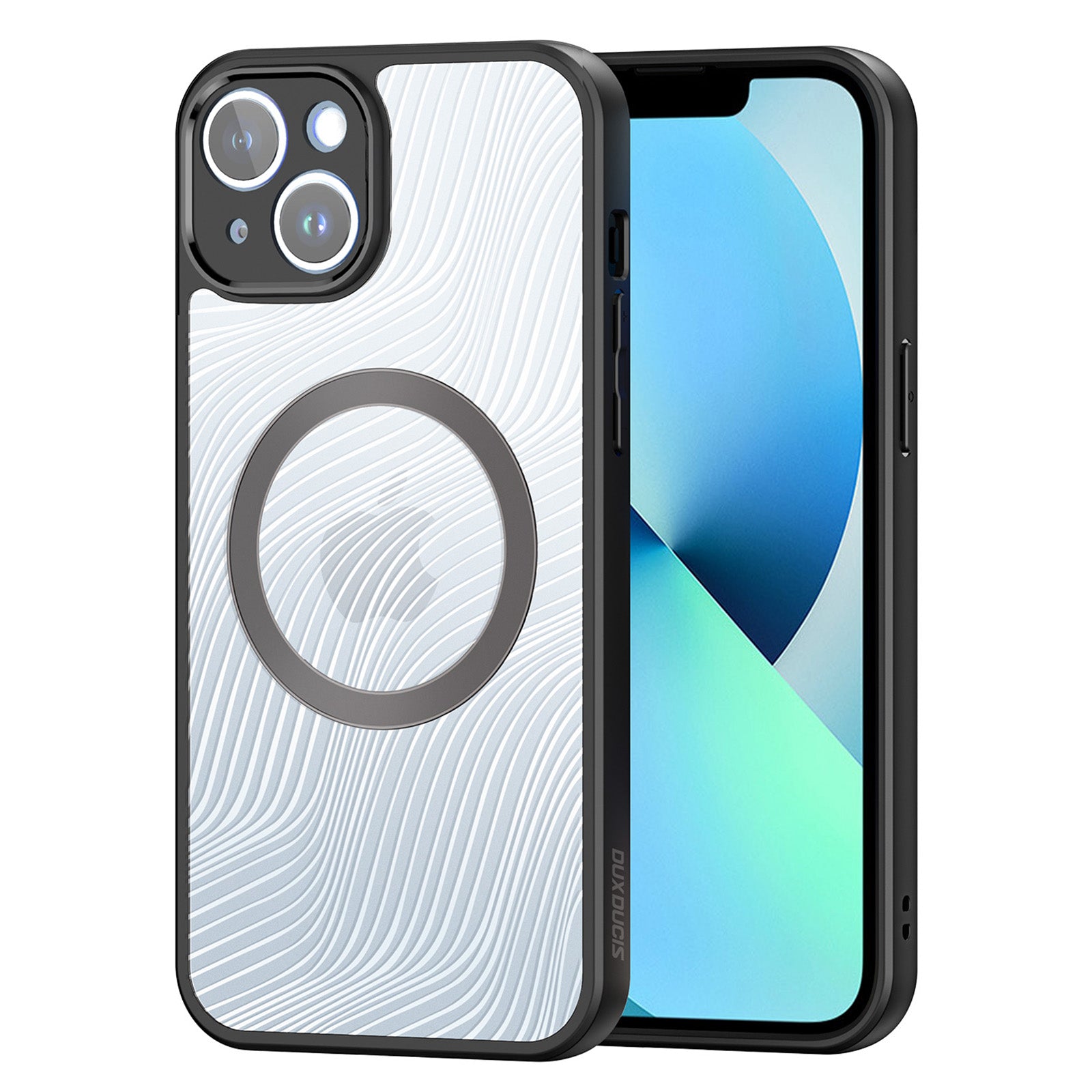 DUX DUCIS Aimo Series for iPhone 13 Compatible with MagSafe Phone Case Matte TPU PC Phone Cover (REACH Certification)