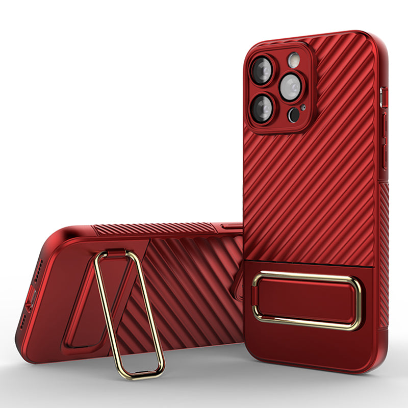 Protective Case for iPhone 13 Pro 6.1 inch PC TPU Phone Kickstand Cover Compatible with MagSafe Charger
