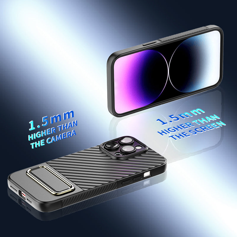 Protective Case for iPhone 13 Pro 6.1 inch PC TPU Phone Kickstand Cover Compatible with MagSafe Charger