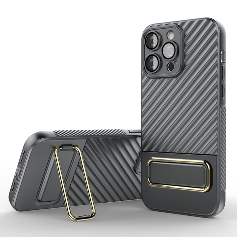 Protective Case for iPhone 13 Pro 6.1 inch PC TPU Phone Kickstand Cover Compatible with MagSafe Charger