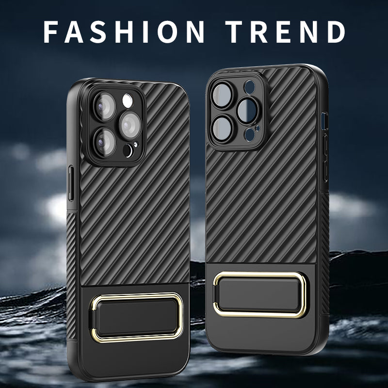 Protective Case for iPhone 13 Pro 6.1 inch PC TPU Phone Kickstand Cover Compatible with MagSafe Charger