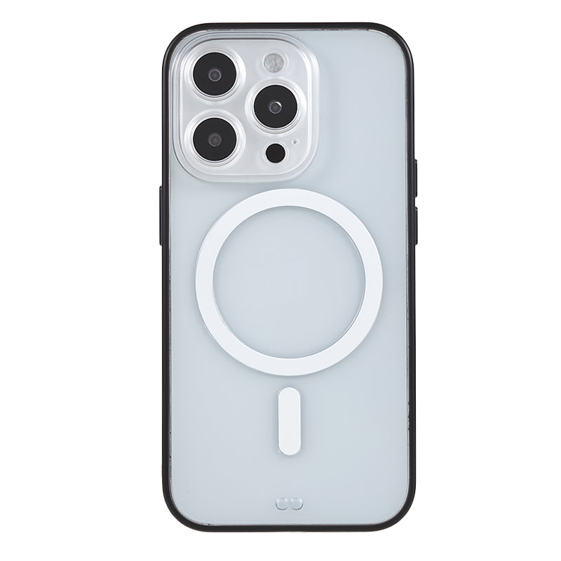 For iPhone 13 Pro 6.1 inch Hard PC Matte Drop-proof Cover Magnetic Phone Case Compatible with MagSafe